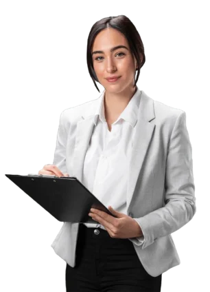 portrait-female-lawyer-formal-suit-with-clipboard